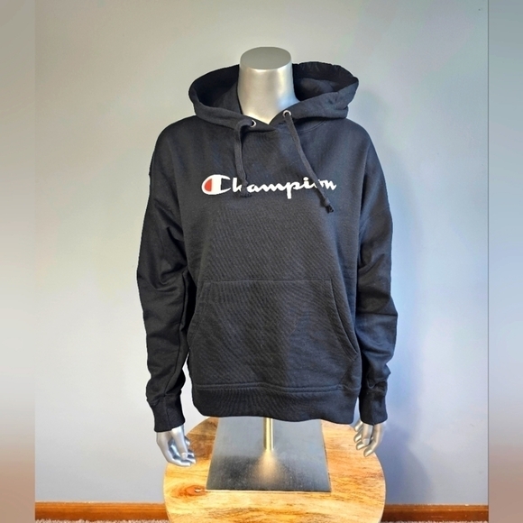 Champion Women's Logo Hoodie Multiple Sizes - Picture 1 of 10